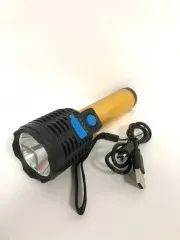 Ліхтарик Coba C50 (micro usb charge) Gold. Фото 8