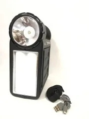 Колонка портативна (FM+USB flah+ micro SD+Bluetooth) + ліхтарик FP-26. Фото 6