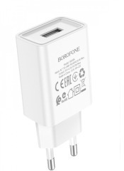 Мзп Borofone BA68A 1Usb/2.1A White