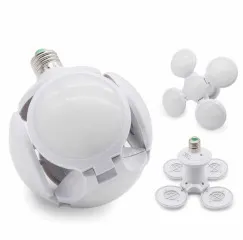 Світлодіодна розкладна лампа патрон Football. Фото 5