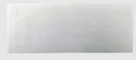 Наклейки на клавіатуру прозора основа White. Фото 2