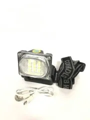 Ліхтар на голову 6659 (micro usb charge). Фото 7