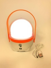 Ліхтарик S-Link SL-3658 кемпінговий Orange (usb micro charge). Фото 5