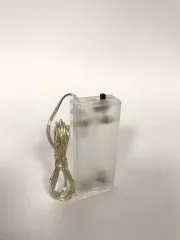 Гірлянди на батарейку нитка 20 діодів 2м Yellow. Фото 3