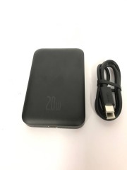 Power Bank (6000mah) Baseus Magnetic Wireless 20W Black. Фото 2