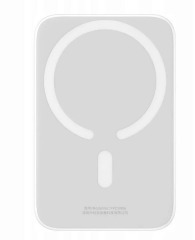 Power Bank (6000mah) Baseus Magnetic Wireless 20W White. Фото 2