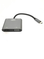 Usb Hub XO HUB001 (Type C to Hdmi+Vga)