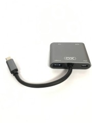 Usb Hub XO HUB001 (Type C to Hdmi+Vga). Фото 2