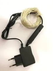 Гірлянди нитка кінський хвіст 200 діодів 10 ниток 2м White. Фото 5