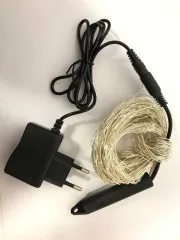 Гірлянди нитка кінський хвіст 400 діодів 20 ниток 2м White. Фото 3