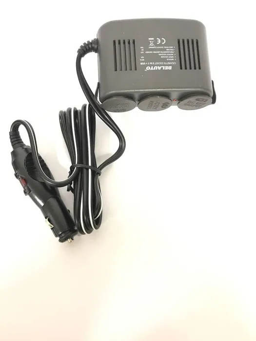 Авторозгалужувач Белавто 3 гнiзда + USB. Фото 5
