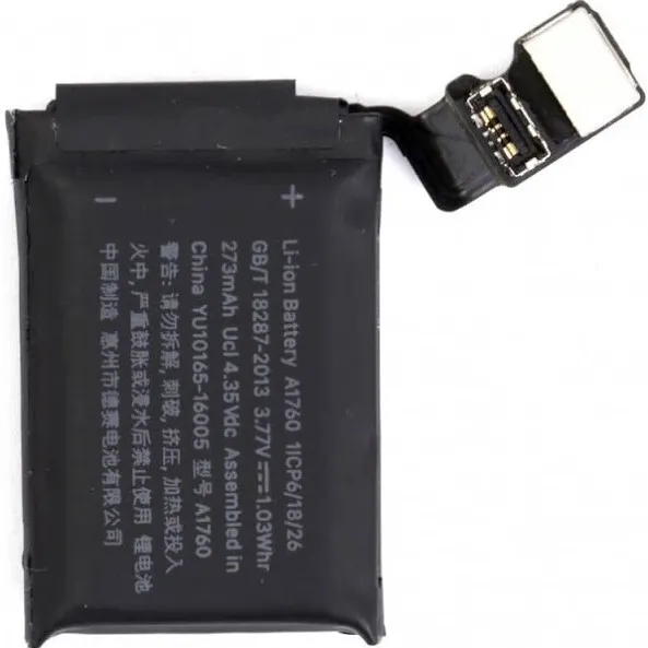 Акб Apple Watch S3 38mm. Фото 4