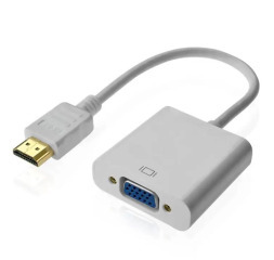 Адаптер Hdmi-Vga + 3,5 White