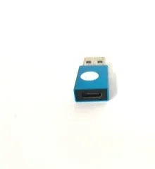 Адаптер Type C/USB 3.0 TU001 Blue. Фото 3