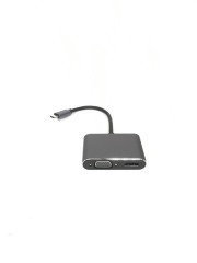 Usb Hub Hoco HB30 (Type C to USB 3.0+Vga+Hdmi+Type C). Фото 6