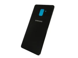 Задня кришка Samsung A730/A8+ 2018 Black. Фото 4