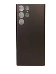 Задня кришка Samsung S908/S22 Ultra 5G Burgundy. Фото 3