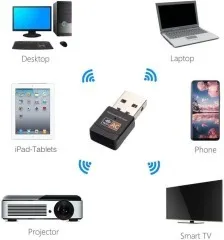 Адаптер USB-Wifi RTL8811CU без антени. Фото 4