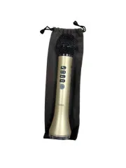 Мікрофон-колонка Hoco BK9 Gold (packing 25). Фото 3