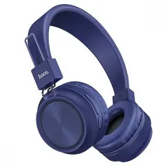 Навушники Bluetooth Hoco W25 Blue (packing 10/30)