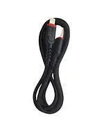 Кабель Usb iPhone 5G Hoco X59 Black 1m (packing 33/330)