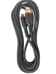 Кабель Usb iPhone 5G Hoco X59 Black 2m (packing 33/330). Фото 2