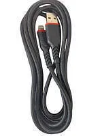 Кабель Usb iPhone 5G Hoco X59 Black 2m (packing 33/330)