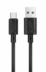 Кабель Usb Type C Hoco X88 Black 1m (packing 30/420)