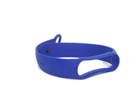 Браслет силіконовий Mi Band 5/6/7 Dark Blue. Фото 4