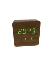 Настільний годинник VST872 Brown (дефект 1 цифра). Фото 7