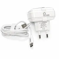 Мзп Moxom MX--HC33 2in1 Type C 2Usb/2.4a Led White. Фото 4