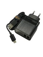 Мзп Moxom MX--HC46 2in1 Lighting 2Usb/2.4a Lcd Black. Фото 4