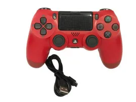 Джойстик PS4 Безпровідний (Orig logo) Red. Фото 6