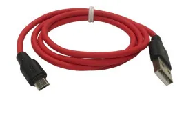 Кабель Usb Micro Hoco X21 Plus 1m Red (packing 28/168). Фото 4