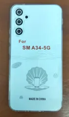 Силікон Samsung A34 5G/A346 Прозорий. Фото 3
