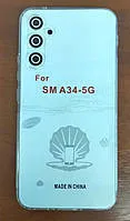 Силікон Samsung A34 5G/A346 Прозорий