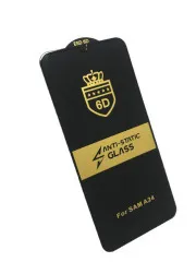 Захисне скло Samsung A24/A245/A15/A155/M34/M346/M15/M156 5D Black. Фото 2