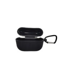 Чохол для Airpods Pro 2 (full+carabine) Black. Фото 3