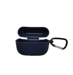 Чохол для Airpods Pro 2 (full+carabine) Dark Blue. Фото 3