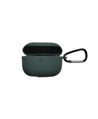 Чохол для Airpods Pro 2 (full+carabine) Dark Green. Фото 4