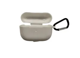 Чохол для Airpods Pro 2 (full+carabine) White. Фото 4