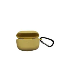 Чохол для Airpods Pro 2 (full+carabine) Yellow. Фото 4