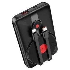 Power Bank (10000mah) Hoco J92 22.5W Безпровідний Black. Фото 4