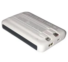 Power Bank (10000mah) Hoco J92 22.5W Безпровідний White. Фото 5