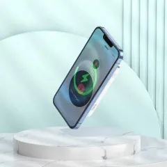 Power Bank (10000mah) Hoco J92 22.5W Безпровідний White. Фото 2