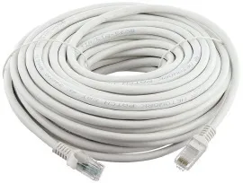 Кабель LAN 20m Good CAT 6 White