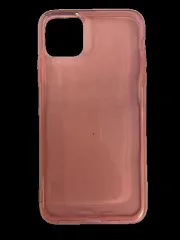 Силікон iPhone 11 Pro Max - Прозорий Рожевий. Фото 2