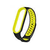 Браслет Mi Band 5/6/7 Sport Black/Green. Фото 2