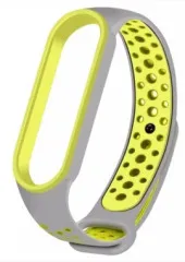 Браслет Mi Band 5/6/7 Sport Grey/Green. Фото 2