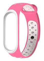 Браслет Mi Band 5/6/7 Sport Rose/White. Фото 2